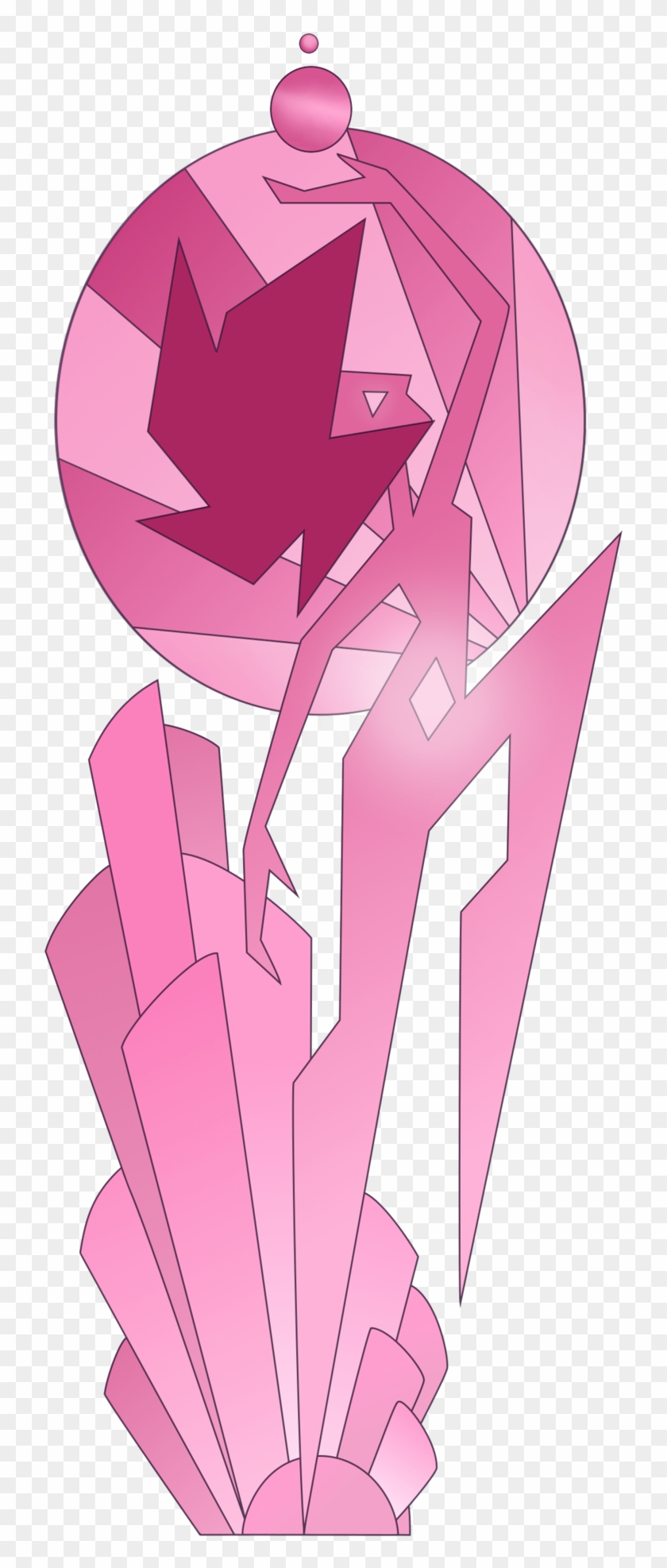 Pink Diamond Mural Without Background By Silverwolf866-dadg8uq - Pink Diamond Mural Without Background By Silverwolf866-dadg8uq #946129