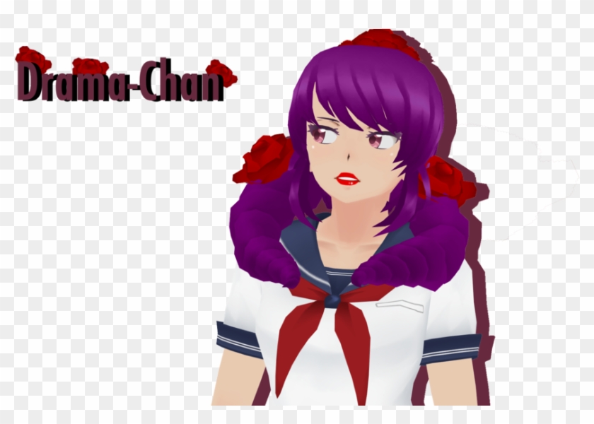 Yandere Simulator Oc Drama Chan By Hatsunesakimiyu Yandere Simulator Drama Chan Free Transparent Png Clipart Images Download - new cooking club yandere sim roblox