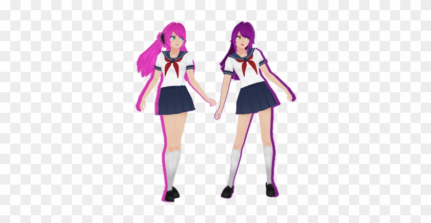 Basu Sisters By Brentgaming - Basu Sisters Yandere Simulator #946157