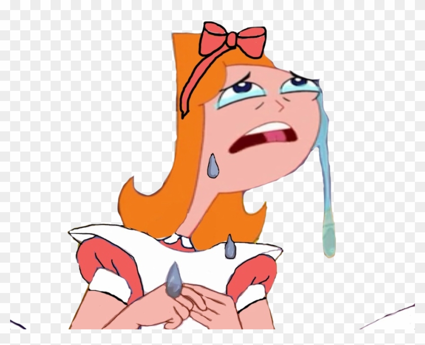 Candace Flynn As Alice Crying By Darthraner83 On Deviantart - Cartoon #946192