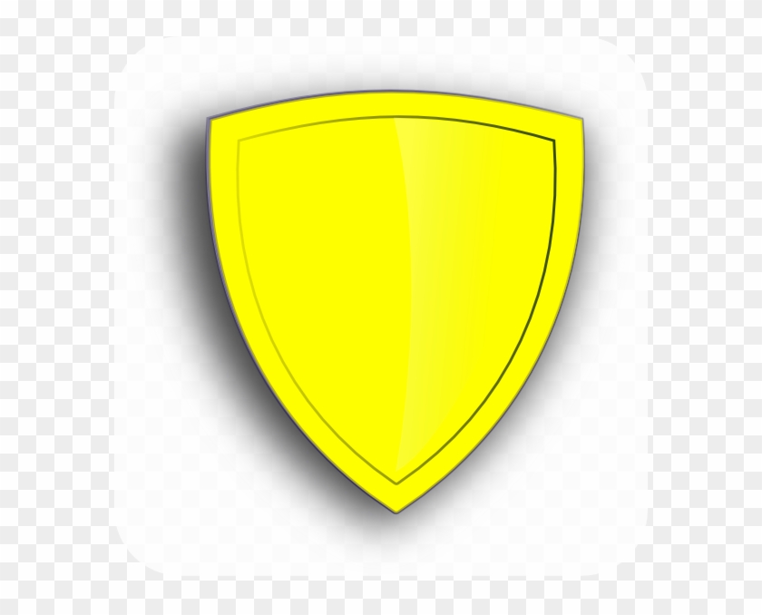 Clip Art Shield Vector Download 100k Free Vectors Clip - Yellow Shield #946196