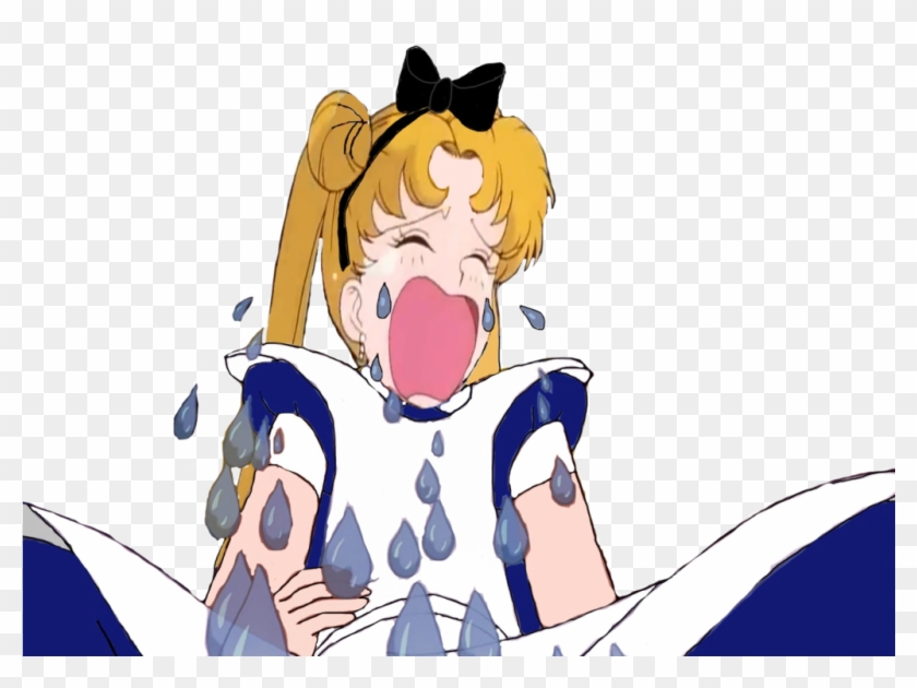 Serena As Alice Crying By Darthranner83 - Serena Crying Sailor Moon #946218