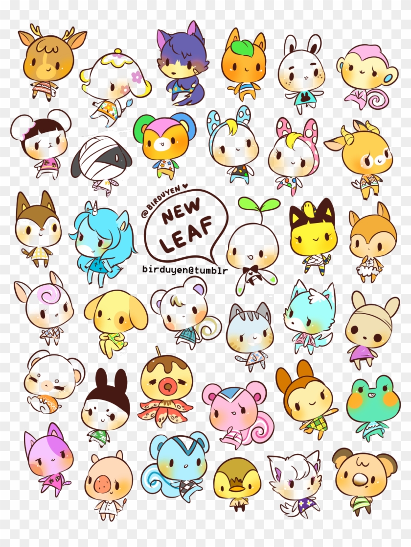 New Leaf Stickers~ - Animal Crossing Nintendo Villagers - Free Transparent PNG Clipart Images Download New Leaf Stickers~ - Animal Crossing Nintendo Villagers - Free Transparent PNG Clipart Images Download