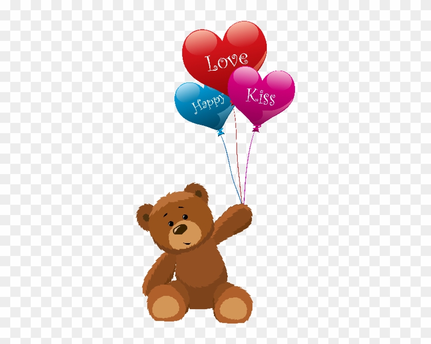 Teddy Bears - Teddy Bear With Balloons #946408