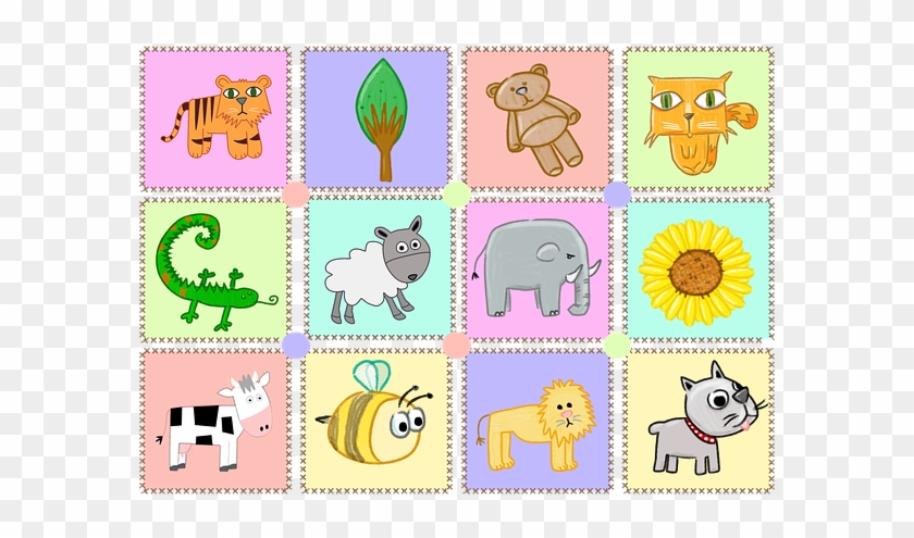 Kiddies, Puzzle, Pieces, Prints, Animal, Kids, Children - Printable Stickers For Kids #946413