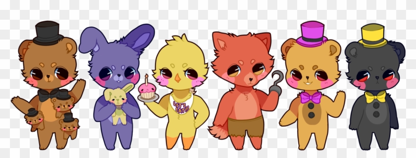View Collection All Fnaf Characters Cute Free Transparent Png