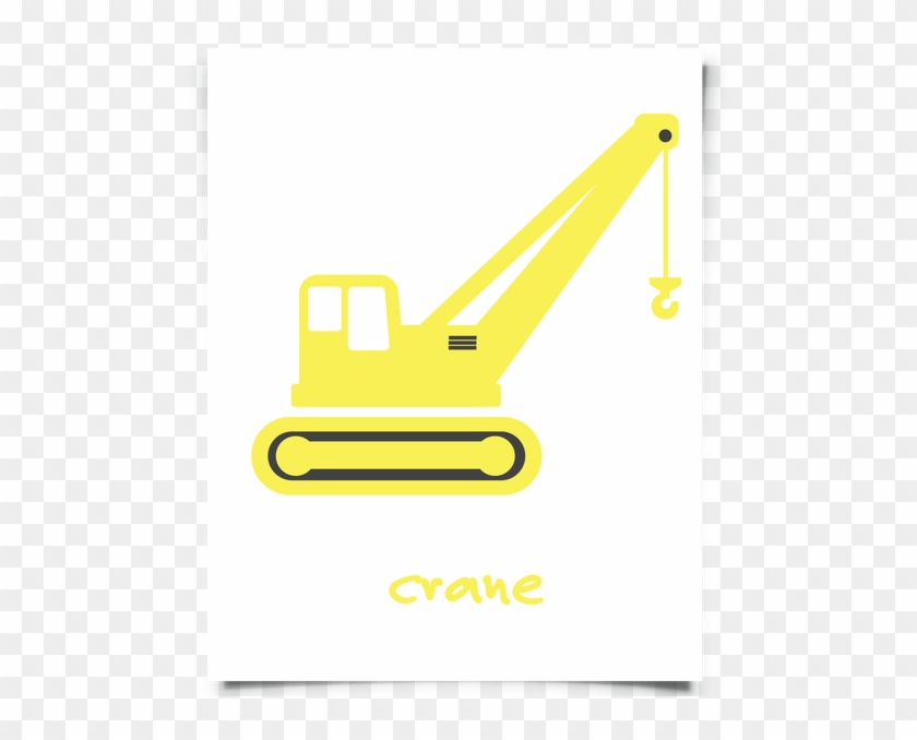 Free Printable Construction Crane Nursery Art - Crane #946440