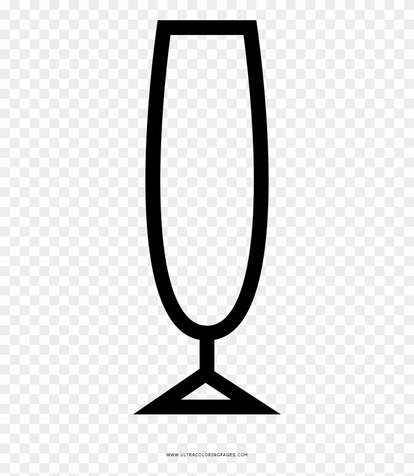 Champagne Glass Coloring Page - Guinness #946569