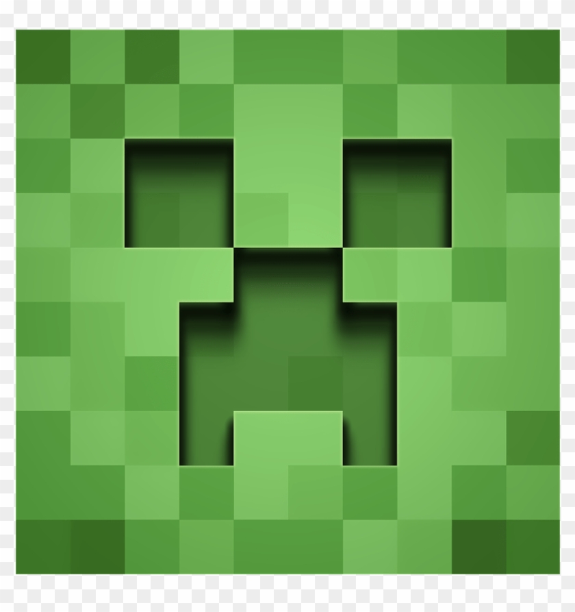 Minecraft Creeper Front View Minecraft Free Transparent Png