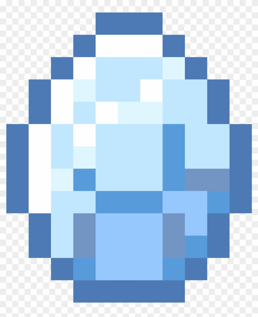 Minecraft Clipart Daimond - Minecraft Diamond Transparent Background #946643