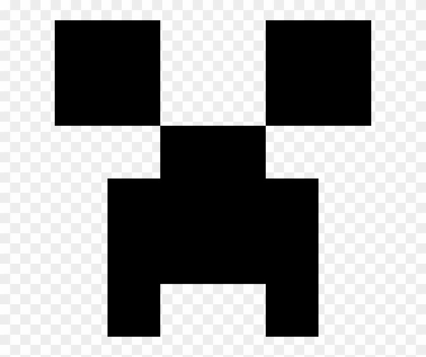 Permalink To Creeper Face Template - Minecraft Creeper Face Png #946667