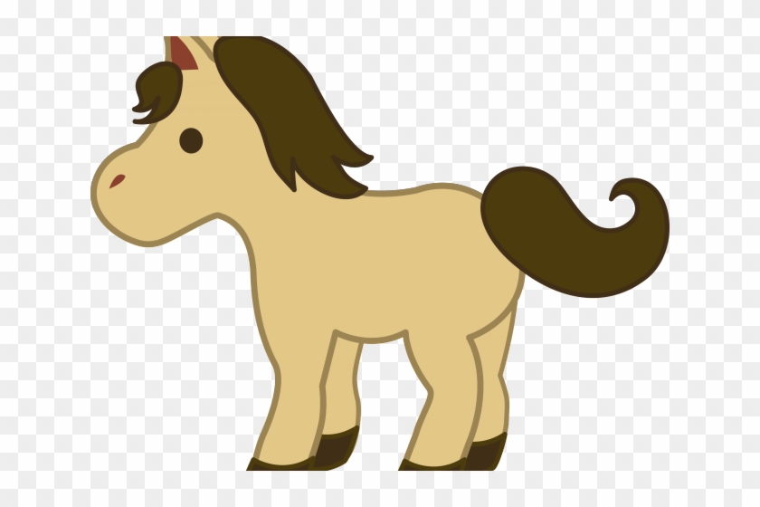 Pony Clipart Cream Colored - Foal Clipart #946749