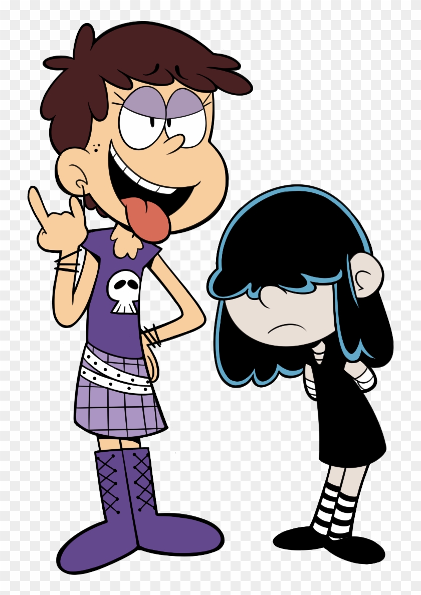 Luna And Lucy From The Loud House These Two Have To - Loud House Luna And Lucy #946795