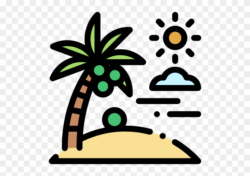 Coconut Tree Free Icon - Beach #946802