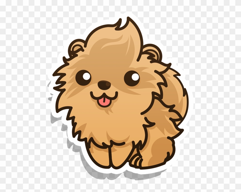 Pomeranian Clipart Transparent - Pomeranian Cartoon Png #946913