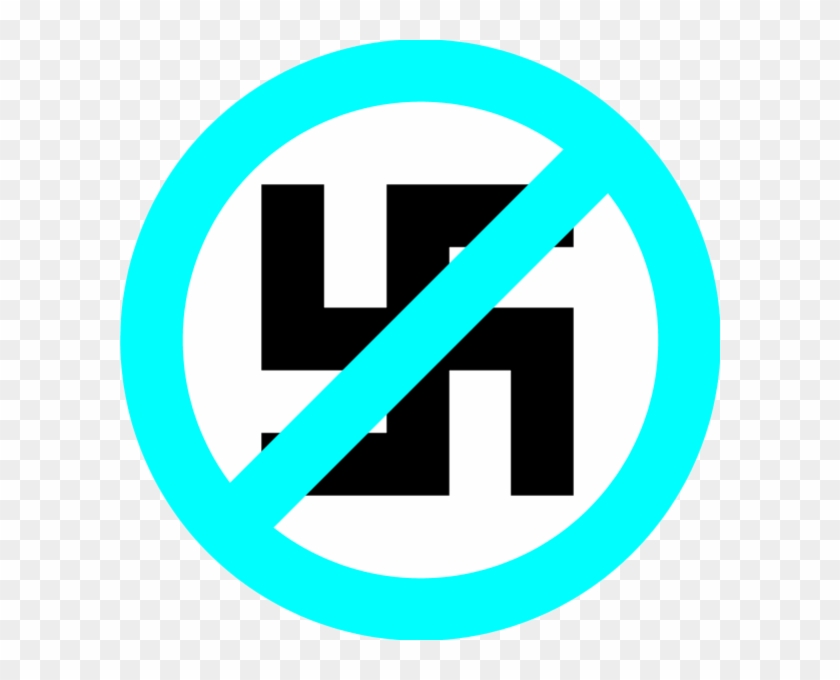 Anti Nazi Symbol Vector Clip Art - Sign #946923