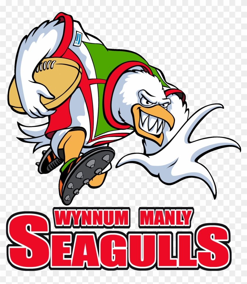 Mad Seagull Logo No Bkg - Wynnum Manly Seagulls Logo #946926