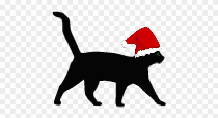 Christmas Cat Clip Art #946967