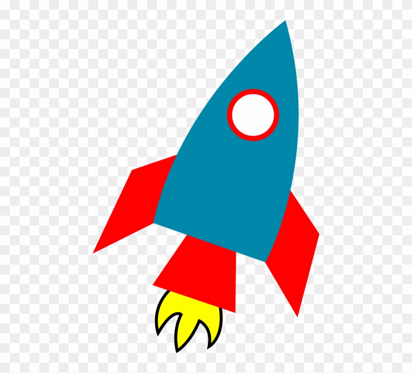 Free Simple Rocketship Clip Art - Free Simple Rocketship Clip Art #947042