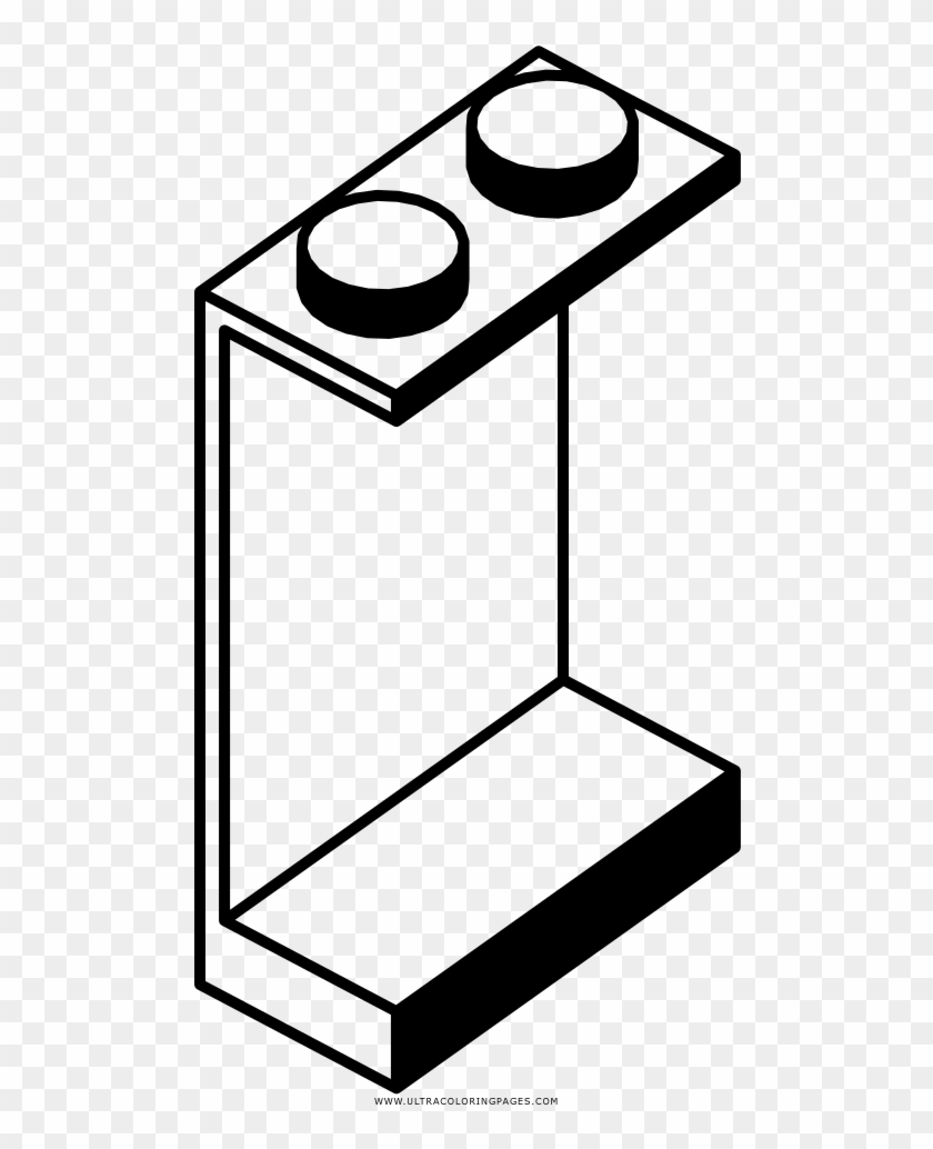 Lego Brick Coloring Page - Lego Brick Coloring Page - Full Size PNG ...