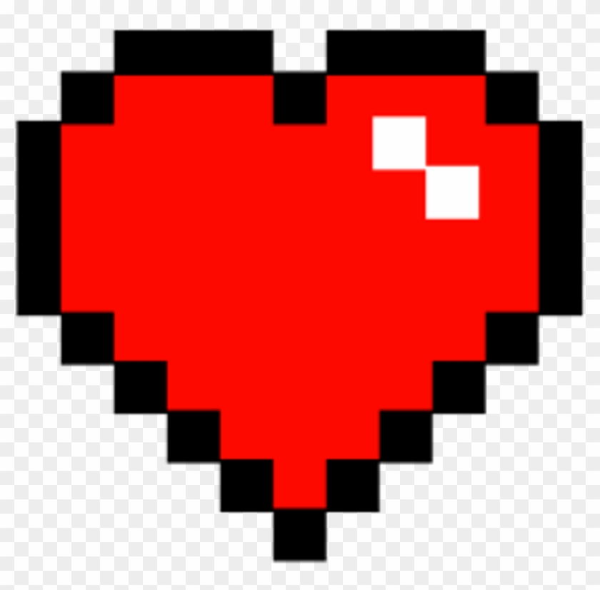 Lego Brick 1 - Zelda Heart 8 Bit #947123