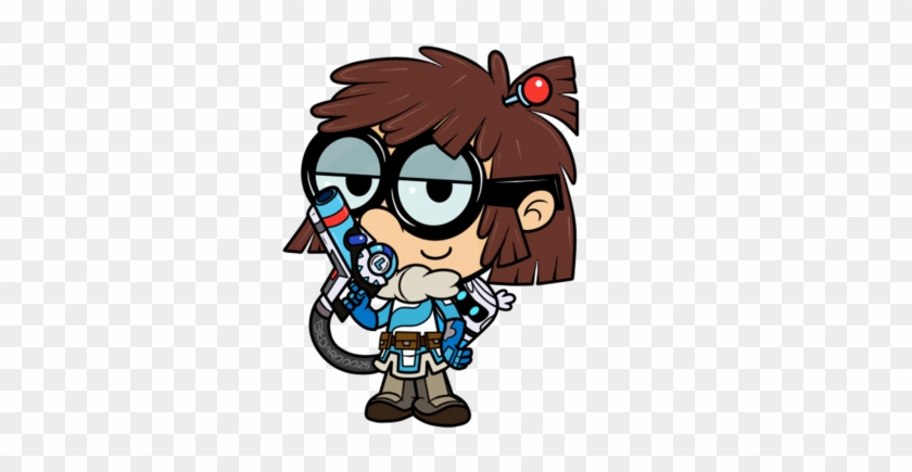 Lisa Loud/mei Overwatch By Bedaro0025 - Loud House Overwatch #947136