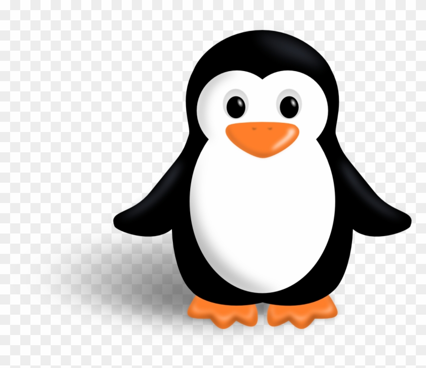 New Happy Penguin Clip Art Large Size - Penguin Clip Art #947184