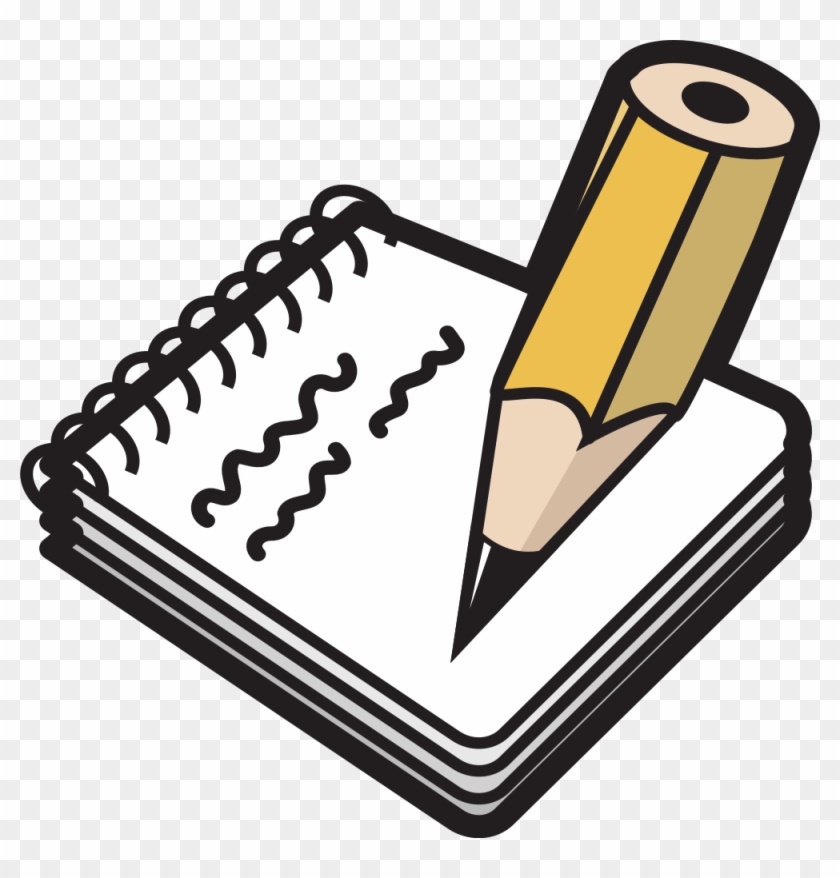 Notepad - Pencil And Notepad Clipart #947270