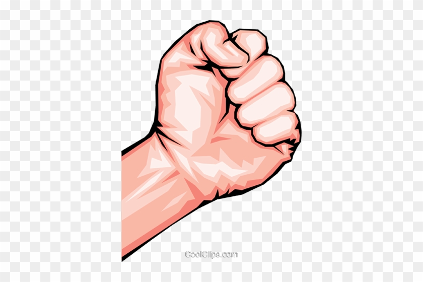 Raised Fist Clip Art At Clker - Clenched Fist #947304