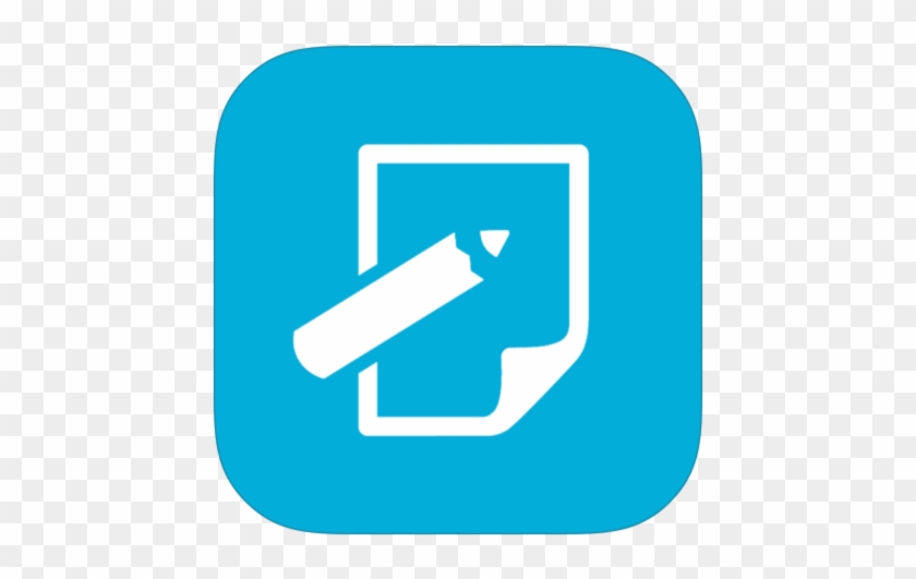 Clean Text Editor - Notepad With Pen Icon #947358