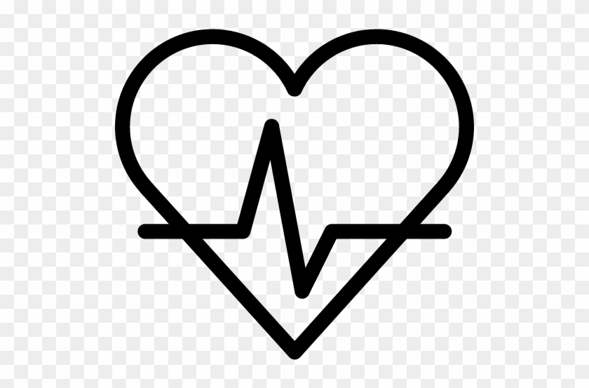 Cardiovascular Conditioning - Heart Clipart Black And White #947368