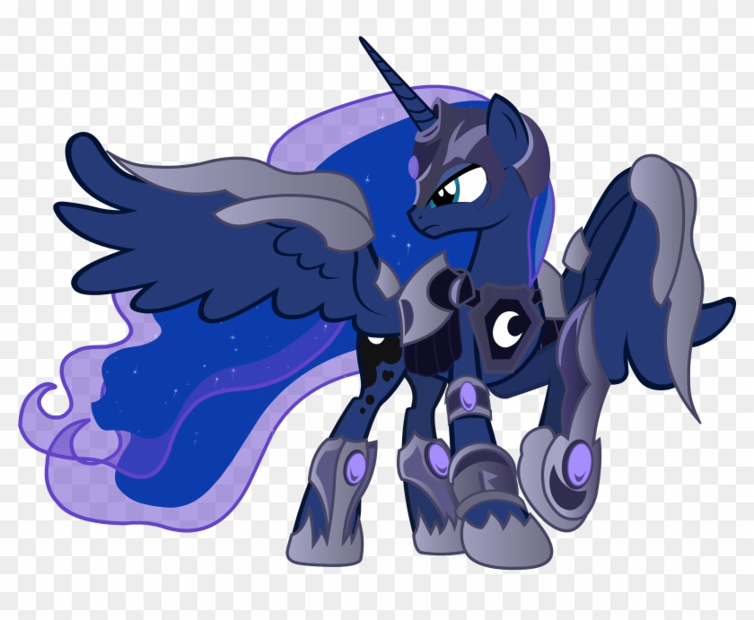 Denim&ampvenom - My Little Pony Princess Luna Guerrera #947469