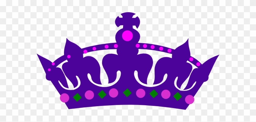 Purple Queens Crown Clip Art At Clker Com Vector Clip - Queen Crown Clipart #947489