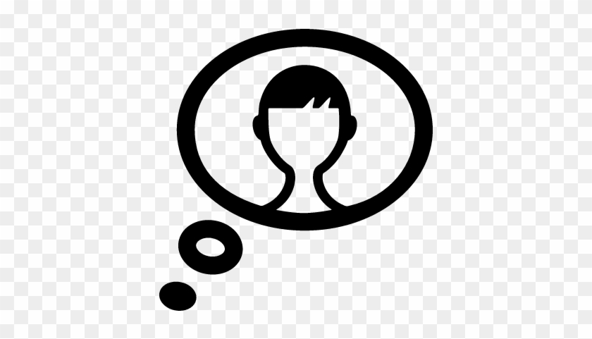 Thinking Of Someone Vector - Girlfriend Icon Png #947679