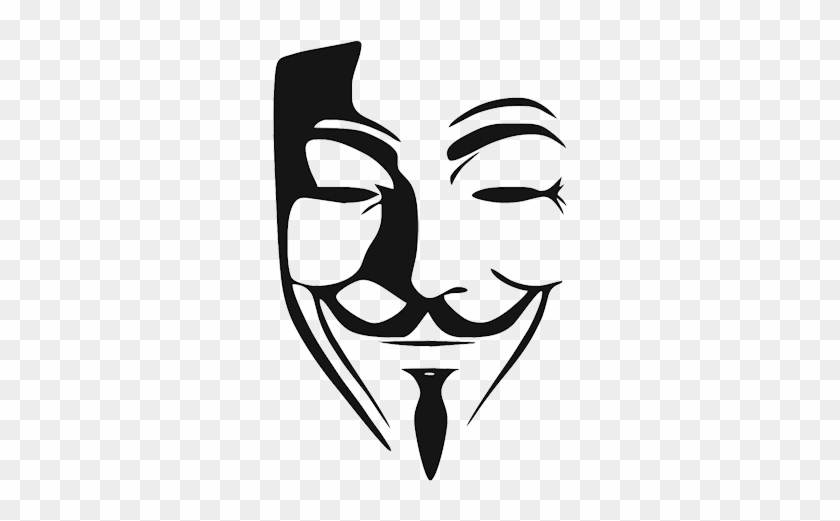 Anonymous Mask Png Clipart - V For Vendetta Mask #947717