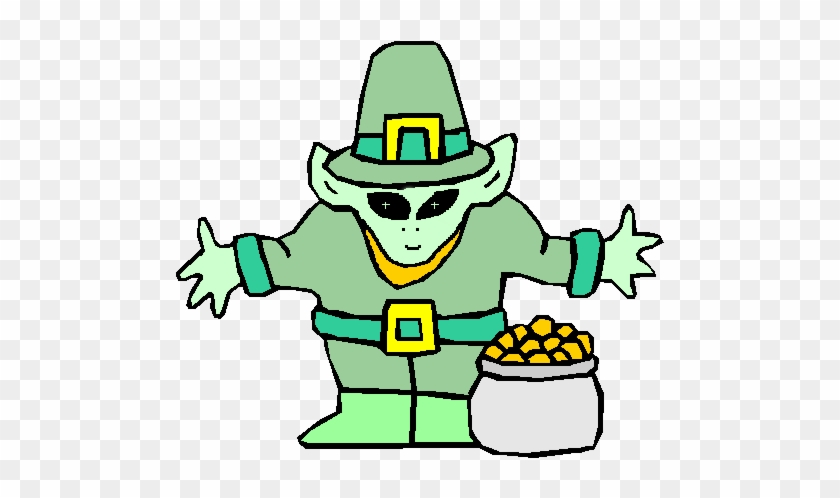 Crazy Alien Leprechaun Clipart Miscellaneous Page 1 - Weird Clipart #947720