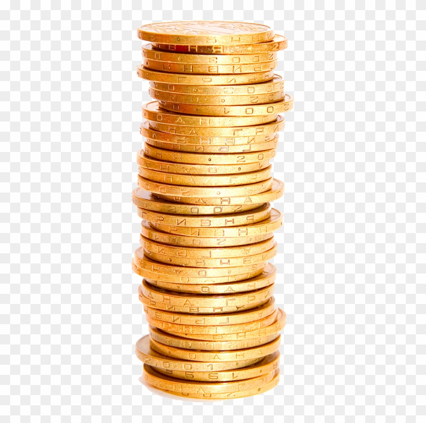 stack of gold coins