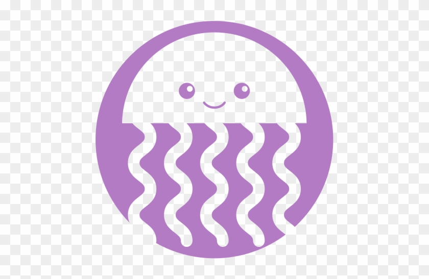 Cute Jellyfish Sealife Icon - Design #947920