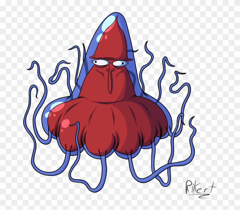The Dunce-cap Jellyfish By Rikert - Illustration #947925