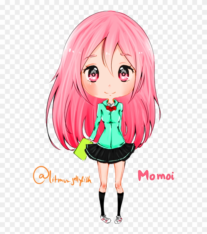 Momoi Chibi By Litmus-jellyfish - Jellyfish Chibi #947934