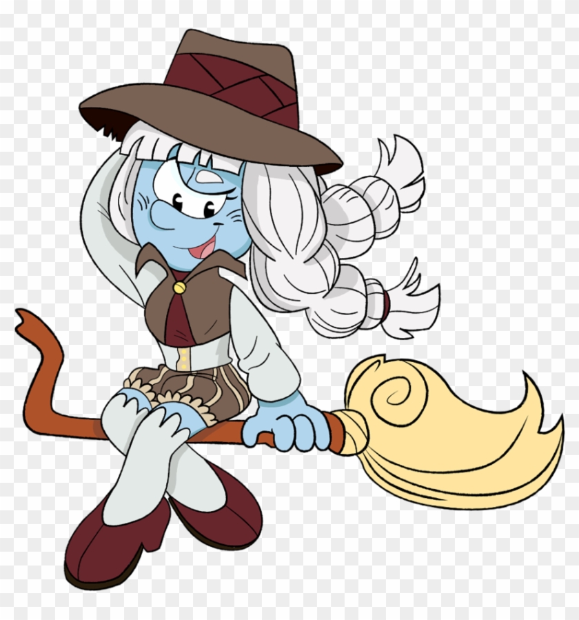 [smurfs] Minnow The Witch By Dbkit - Top Hat #947965