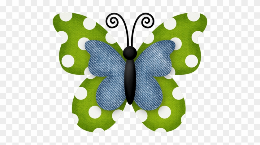 Jss Denimanddaisies Butterfly 4 - Nitwit Clip Art Butterflies #948036