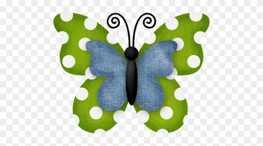 Jss Denimanddaisies Butterfly 4 - Nitwit Clip Art Butterflies #948036