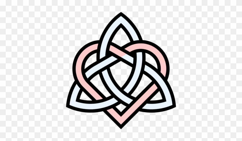 Triquetra Heart Knot Png Photo Png Images - Symbol Brother And Sister #948043