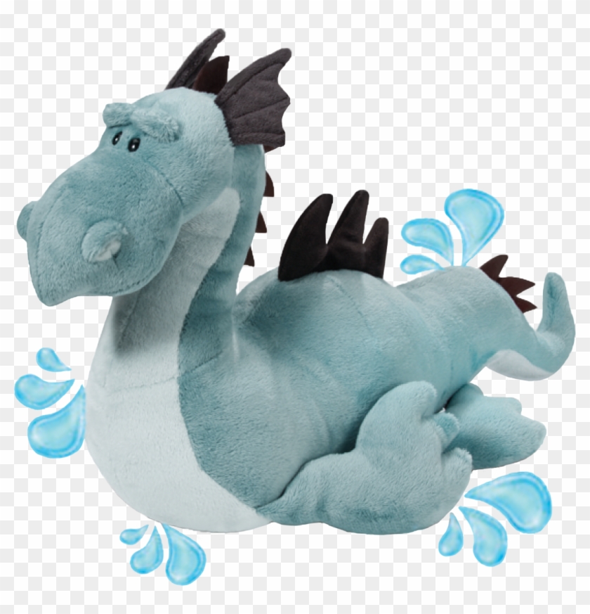 Nici - Dragon Blue Sea Monster Lying Large #948127