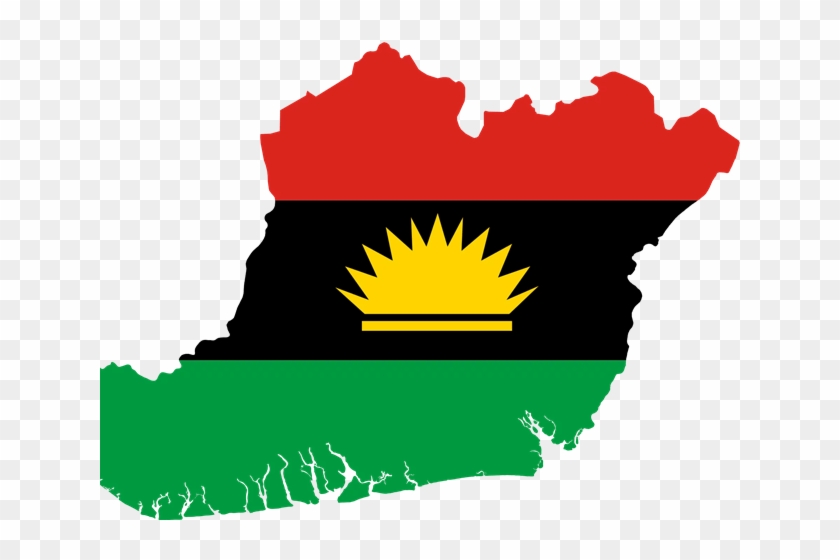 Anambra State Chapter Of Pan Igbo Socio-cultural Organization, - Map Of Biafra And Nigeria #948185