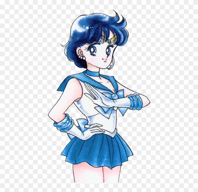 Sailor Moon Clipart Compact Transparent - Sailor Mercury Naoko Takeuchi #948206