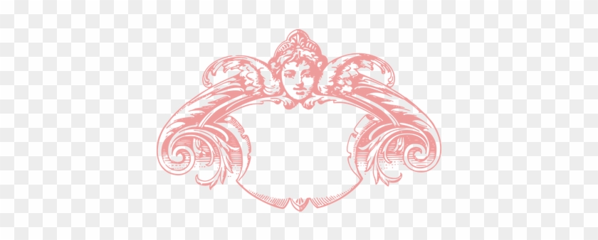 Pink Vintage Frames Png Vintage Small Rose Frame Transparent - Reserved For Lilian - Our Lady Of Mount Carmel And #948266