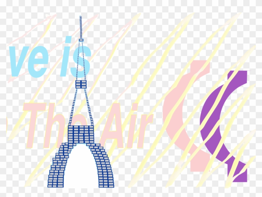 E-card Love Is In The Air La Tour Eiffel Tower 30 Aug - Tower #948268