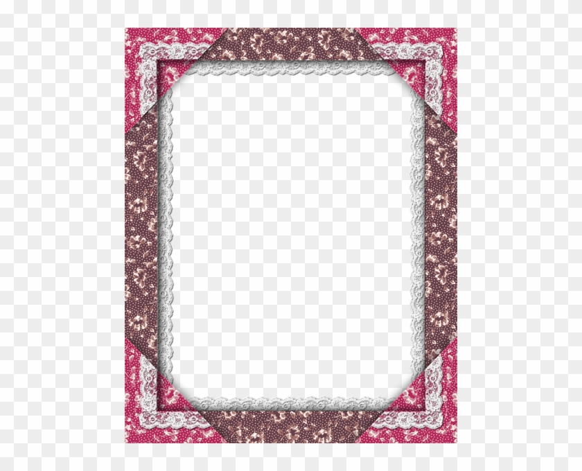 Roze En Bruin Transparante Png-frame - Picture Frame #948318